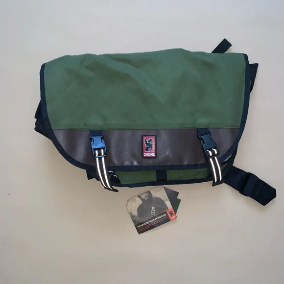 Chrome Messenger Bag
